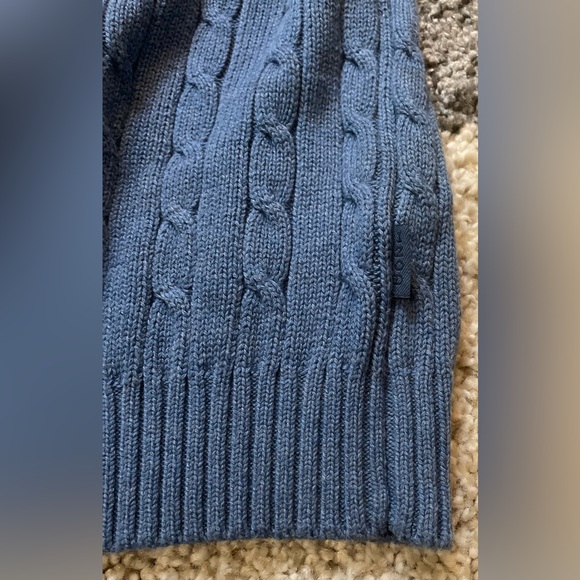 Men’s Izod Cable Knit L/S Crewneck Pullover 100% Cotton Sweater/Sz L-NWT-Quick - Picture 6 of 14